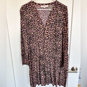 LOFT Leopard Print Dress